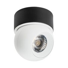Lightstar i06407 Светильник INTERO LED 9W 850LM 24G БЕЛЫЙ/ЧЕРНЫЙ 4000K (217064+521707)