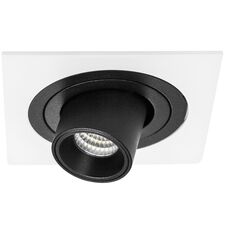 Lightstar i516174 Светильник INTERO TUBO LED 7W 360LM 60G БЕЛЫЙ/ЧЕРНЫЙ 4000K (217516+217174)