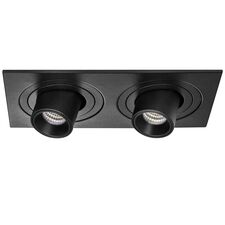 Lightstar i527172 Светильник INTERO TUBO LED 7W*2 360LM*2 60G ЧЕРНЫЙ 3000K (217527+217172+217172)