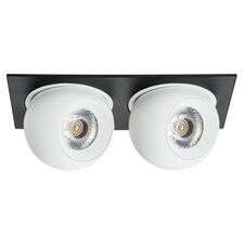 Lightstar i5276262 Светильник INTERO LED 9W*2 850LM*2 24G ЧЕРНЫЙ/БЕЛЫЙ 3000K (217527+217062+217062)