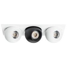 Lightstar i536627262 Светильник INTERO LED 9W*3 850LM*3 24G БЕЛЫЙ/ЧЕРНЫЙ 3000K (217536+217062+217072+217062)