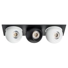 Lightstar i537627262 Светильник INTERO LED 9W*3 850LM*3 24G ЧЕРНЫЙ/БЕЛЫЙ 3000K (217537+217062+217072+217062)