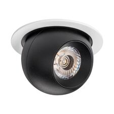 Lightstar i61672 Светильник INTERO LED 9W 850LM 24G БЕЛЫЙ/ЧЕРНЫЙ 3000K (217616+217072)