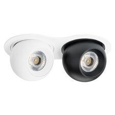 Lightstar i6266272 Светильник INTERO LED 9W*2 850LM*2 24G БЕЛЫЙ/ЧЕРНЫЙ 3000K (217626+217062+217072)
