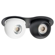 Lightstar i6276474 Светильник INTERO LED 9W*2 850LM*2 24G ЧЕРНЫЙ/БЕЛЫЙ 4000K (217627+217064+217074)