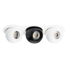 Lightstar i636647464 Светильник INTERO LED 9W*3 850LM*3 24G БЕЛЫЙ/ЧЕРНЫЙ 4000K (217636+217064+217074+217064)