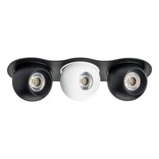 Lightstar i637726272 Светильник INTERO LED 9W*3 850LM*3 24G ЧЕРНЫЙ/БЕЛЫЙ 3000K (217637+217072+217062+217072)