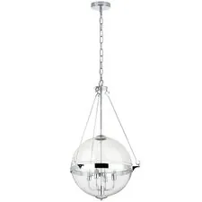 Lightstar 816044 Люстра MODENA 4х40W E14 ХРОМ/ПРОЗРАЧНЫЙ