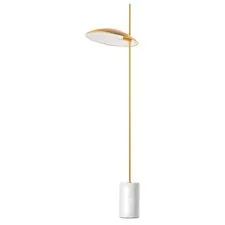 Lightstar 801713  2КОР! Торшер MARMARA LED 5W 400LM ЗОЛОТО/МРАМОР 3000K
