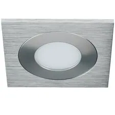 Lightstar 212181 Светильник LEDDY QUAD LED 3W 240LM АЛЮМИНИЙ 4000K в стену в подрозетник с трансф(в комплекте)