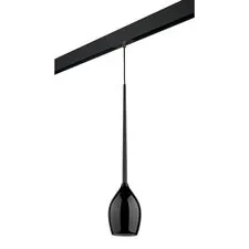 Lightstar PRO807117 Светильник д/1-фазн трека META 1х40W E14 ЧЕРНЫЙ/ХРОМ (807117+595007)