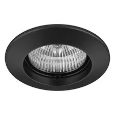 Lightstar 011047 Светильник LEGA 11 FIX MR11/HP11 ЧЕРНЫЙ