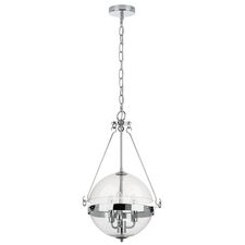 Lightstar 816034 Люстра MODENA 3х40W E14 ХРОМ/ПРОЗРАЧНЫЙ