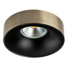 Lightstar L01002721 Светильник LEVIGO MR16/HP16 ЧЕРНЫЙ МАТОВЫЙ/БРОНЗА (010027+510021)