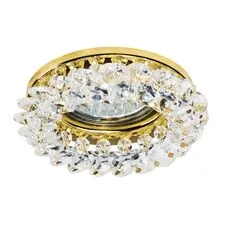 Lightstar 030302 Светильник ONORA CR MR16/HP16 ЗОЛОТО/ПРОЗРАЧНЫЙ