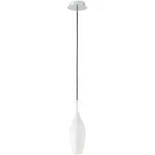 Lightstar 803020 Подвес PENTOLA 1х40W E14 ХРОМ/БЕЛЫЙ