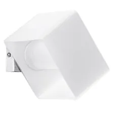 Lightstar 801610 Светильник настенный PEZZO 1х40W G9 ХРОМ/БЕЛЫЙ