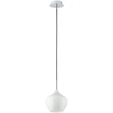 Lightstar 803040 Подвес PENTOLA 1х40W E14 ХРОМ/БЕЛЫЙ