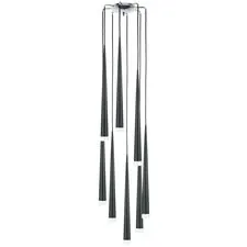 Lightstar 807087 Подвес PUNTO 8х25W G9 ХРОМ/ЧЕРНЫЙ/БЕЛЫЙ