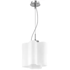 Lightstar 802110 Подвес NUBI 1х40W E27 ХРОМ/БЕЛЫЙ