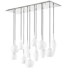 Lightstar 803120 Подвес PENTOLA 12x40W E14 ХРОМ/БЕЛЫЙ