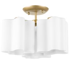 Lightstar 802033 Люстра NUBI 3х40W E27 ШАМПАНЬ/БЕЛЫЙ
