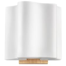 Lightstar 802615 Бра NUBI LEGNO 1х40W E14 СВЕТЛОЕ ДЕРЕВО/БЕЛЫЙ