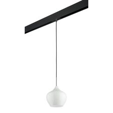 Lightstar PRO803040 Светильник д/1-фазн трека PENTOLA 1х40W E14 ХРОМ/БЕЛЫЙ/ЧЕРНЫЙ (803040+595007)