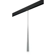 Lightstar PRO807014 Светильник д/1-фазн трека PUNTO 1х25W G9 ХРОМ/ЧЕРНЫЙ (807014+595007)