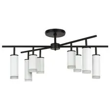 Lightstar LR7283648640 Люстра RULLO 8х50W GU10 ЧЕРНЫЙ/БЕЛЫЙ (571728+214436-4+214486-4+202430-8)