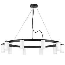 Lightstar LR0203600 Люстра RULLO 10х50W GU10 ЧЕРНЫЙ/БЕЛЫЙ (571020+214436-10+202430-10)