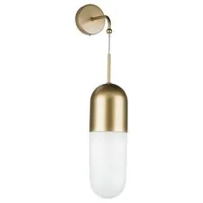 Lightstar 690613 Бра RAMO 1х40W E27 ШАМПАНЬ/БЕЛЫЙ