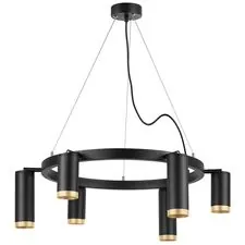 Lightstar LR01637387340 Люстра RULLO 6х50W GU10 ЧЕРНЫЙ (571016+214437-3+214487-3+203440-6)