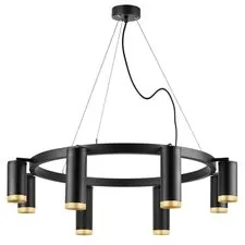 Lightstar LR01887437440 Люстра RULLO 8х50W GU10 ЧЕРНЫЙ (571018+214437-4+214487-4+203440-8)