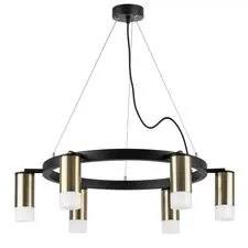 Lightstar LR0163161 Люстра RULLO 6х50W GU10 ЧЕРНЫЙ/БРОНЗА (571016+214431-6+202431-6)