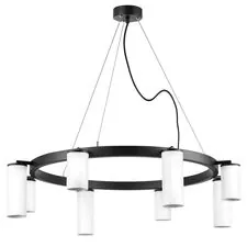 Lightstar LR018364864 Люстра RULLO 8х50W GU10 ЧЕРНЫЙ/БЕЛЫЙ (571018+214436-4+214486-4)