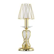 Lightstar 705912 Настольная лампа RICCIO 1х40W E14 24K ЗОЛОТО