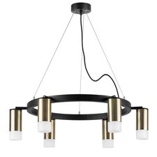 Lightstar LR0163161 Люстра RULLO 6х50W GU10 ЧЕРНЫЙ/БРОНЗА (571016+214431-6+202431-6)