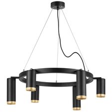 Lightstar LR01637387340 Люстра RULLO 6х50W GU10 ЧЕРНЫЙ (571016+214437-3+214487-3+203440-6)