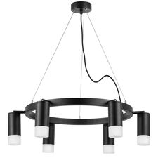 Lightstar LR0163761 Люстра RULLO 6х50W GU10 ЧЕРНЫЙ (571016+214437-6+202431-6)