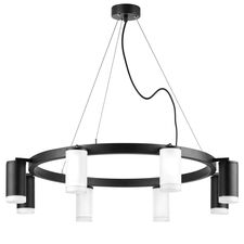 Lightstar LR0183643740 Люстра RULLO 8х50W GU10 ЧЕРНЫЙ/БЕЛЫЙ (571018+214436-4+214437-4+202430-8)