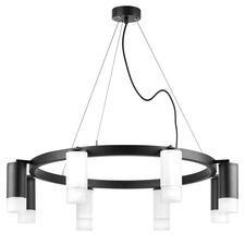 Lightstar LR0183643741 Люстра RULLO 8х50W GU10 ЧЕРНЫЙ/БЕЛЫЙ (571018+214436-4+214437-4+202431-8)