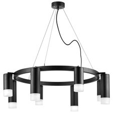 Lightstar LR0183748741 Люстра RULLO 8х50W GU10 ЧЕРНЫЙ (571018+214437-4+214487-4+202431-8)