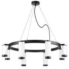 Lightstar LR01886436440 Люстра RULLO 8х50W GU10 ЧЕРНЫЙ/БЕЛЫЙ (571018+214436-4+214486-4+203437-8)