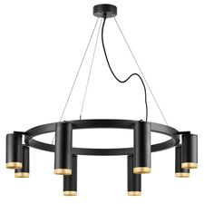 Lightstar LR01887437440 Люстра RULLO 8х50W GU10 ЧЕРНЫЙ (571018+214437-4+214487-4+203440-8)