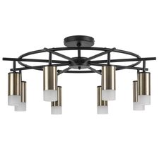 Lightstar LR7183181 Люстра RULLO 8х50W GU10 ЧЕРНЫЙ/БРОНЗА (571718+214431-8+202431-8)