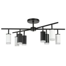 Lightstar LR7283643740 Люстра RULLO 8х50W GU10 ЧЕРНЫЙ/БЕЛЫЙ (571728+214437-4+214436-4+202430-8)