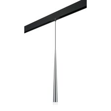 Lightstar PRO807014 Светильник д/1-фазн трека PUNTO 1х25W G9 ХРОМ/ЧЕРНЫЙ (807014+595007)