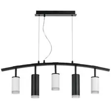 Lightstar LR7353638720 Люстра RULLO 5х50W GU10 ЧЕРНЫЙ/БЕЛЫЙ (571735+214436-3+214487-2+202430-5)