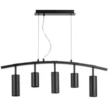 Lightstar LR735372873 Люстра RULLO 5х50W GU10 ЧЕРНЫЙ (571735+214437-2+214487-3)